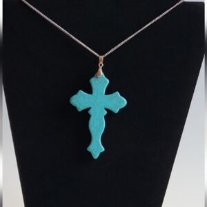 Turquoise Cross